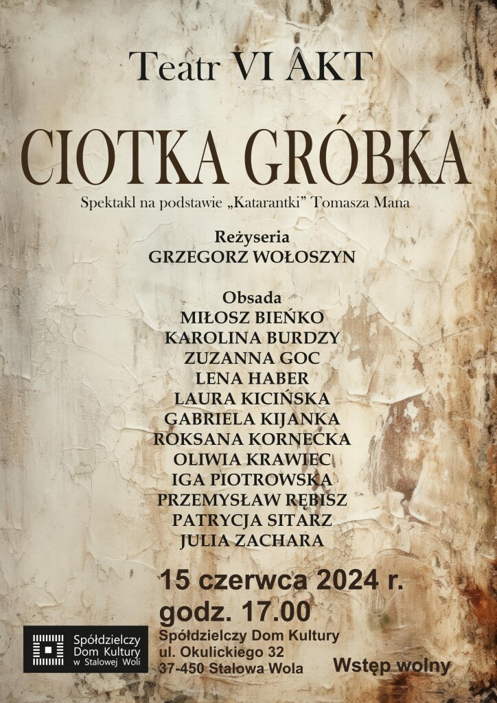 Teatr VI Akt - plakat